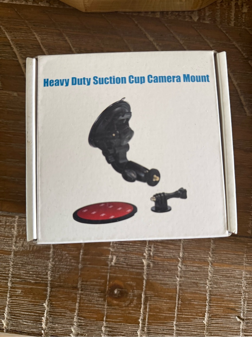 Heavy Duty Suction Cup Camera Mount - Black